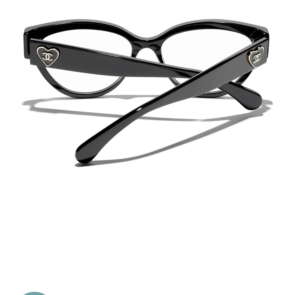 Brand new Chanel, cat eye eye glasses. Acetate black frame. # 3436